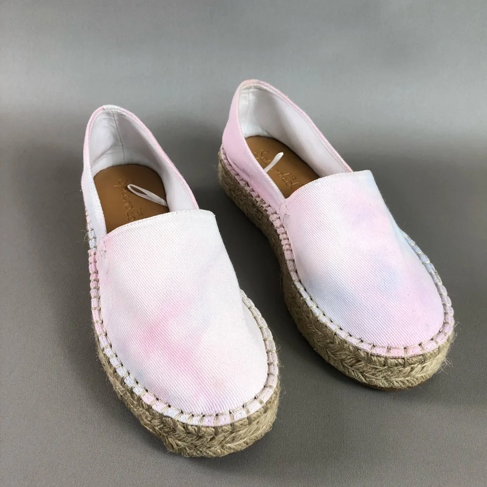 Splendid Laney Tie Dye Platform Espadrille